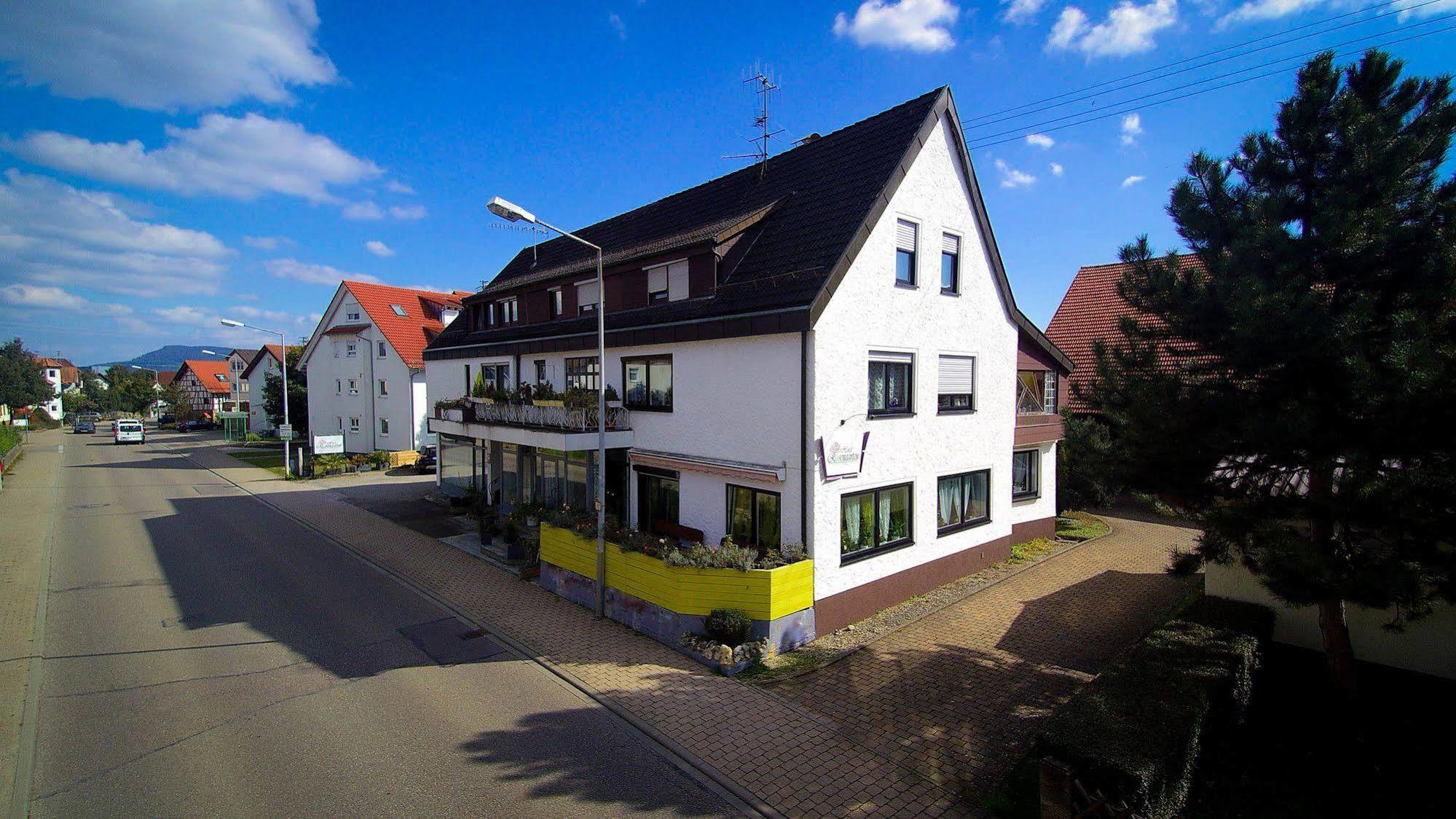 Hotel Rosengarten Schwaebisch Gmuend Exterior foto